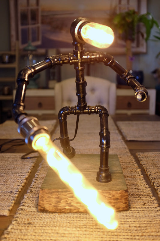 Star Wars Jedi Cast Iron Pipe Lamp